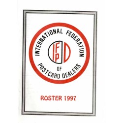 International Federation of Postcard Dealers. IFPD. Roster 1997