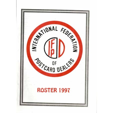 International Federation of Postcard Dealers. IFPD. Roster 1997