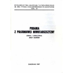 Podania z południowej Nowotarszczyzny