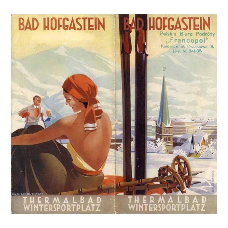 Bad Hofgastein. Thermalbad, Wintersportplatz