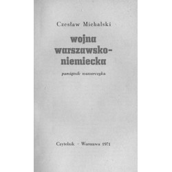 Wojna warszawsko-niemiecka. Pamiętnik wawerczyka