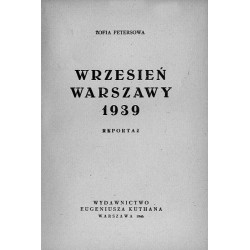 Wrzesień Warszawy 1939. Reportaż