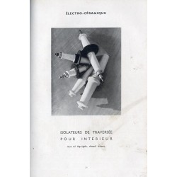 Compagnie Générale d'Électro-Céramique (ELCER). Catalogue 38