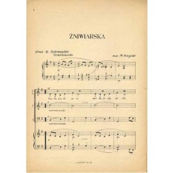 Żniwiarska [na chór mieszany]