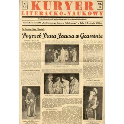 Kuryer Literacko-Naukowy. R.12 (1935). Nr 15 (15 kwietnia 1935)