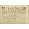 Głos Narodu. R.25 (1917). Nr 89 (14 kwietnia 1917). Wydanie popołudniowe