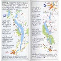 Rospuda. Mapa szlaku kajakowego