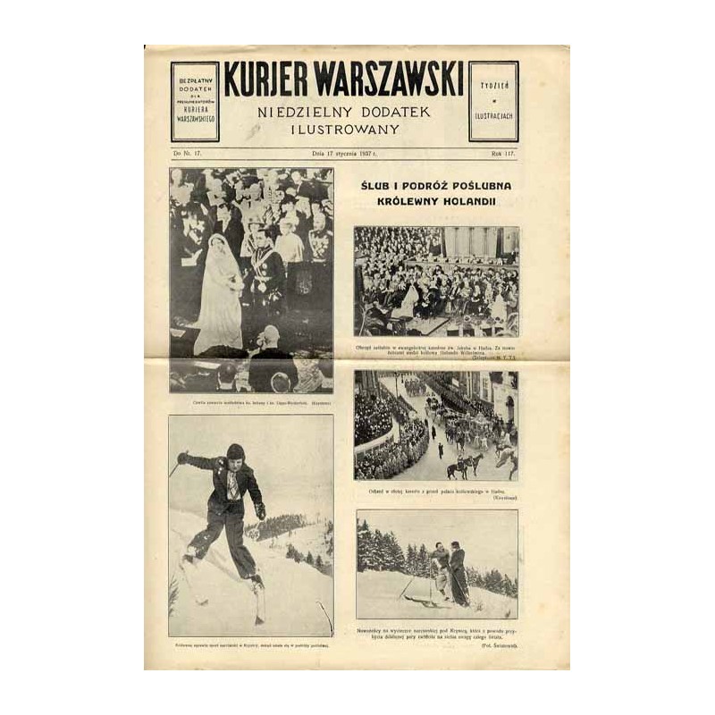 Kurjer Warszawski. Niedzielny dodatek ilustrowany. R.117 (1937). Nr 17 (17 stycznia 1937) / Krynica