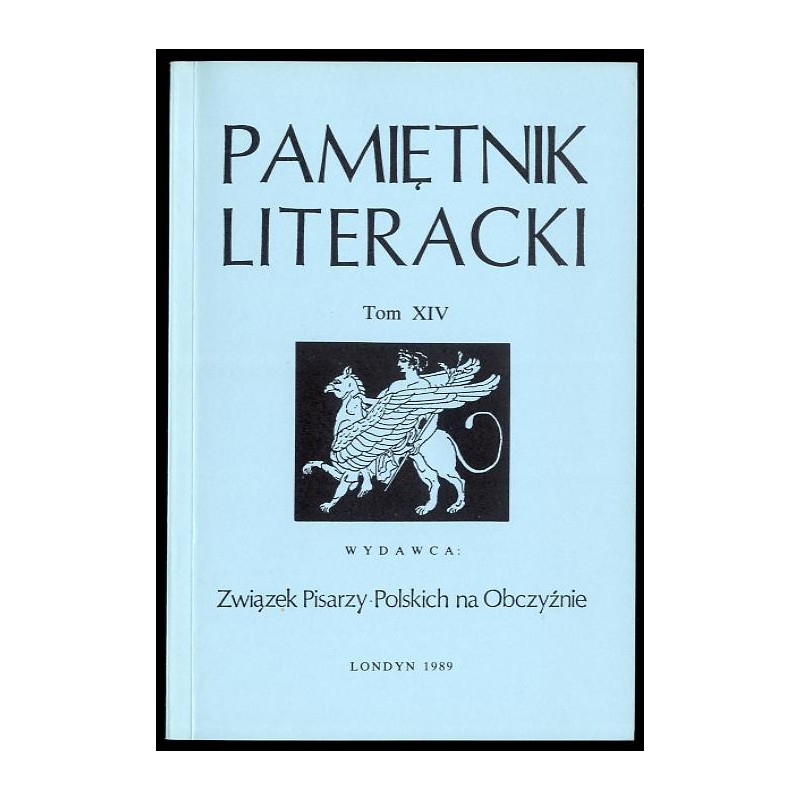 Pamiętnik Literacki. T.14