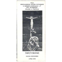 Świętowanie - Halina Wieczorek, lipiec 1979