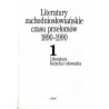 Literatury zachodniosłowiańskie czasu przełomów 1890-1990. T.1: Literatura łużycka i słowacka. Przewodnik encyklopedyczny