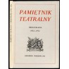 Pamiętnik teatralny. Bibliografia zawartości 1952-1972