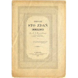 Drugie sto zdań dwuwierszowych