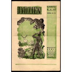 Tydzień. Ilustrowane pismo tygodniowe. R.2 (1947). Nr 46 (70) (16 listopada 1947)