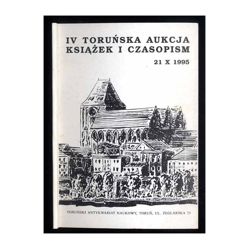 Katalog III Toruńskiej Aukcji Książek i Czasopism. Toruń 28 V 1994