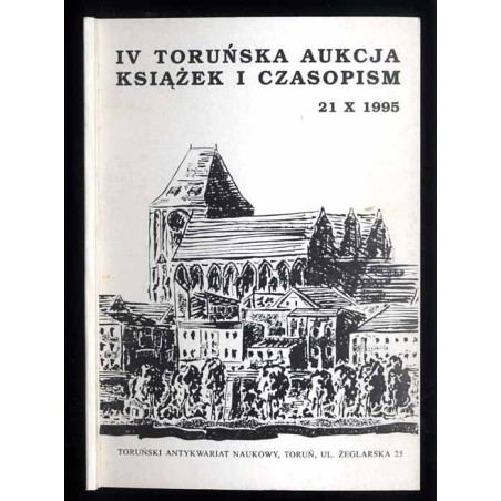 Katalog III Toruńskiej Aukcji Książek i Czasopism. Toruń 28 V 1994
