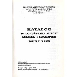 Katalog III Toruńskiej Aukcji Książek i Czasopism. Toruń 28 V 1994