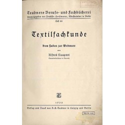 Textilfachkunde. Vom Faden zur Webware