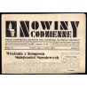 Nowiny Codzienne. Pismo poświęcone sprawom ludu polskiego na Śląsku Opolskim. R.24 (1934). Nr 205 (9 września 1934)
