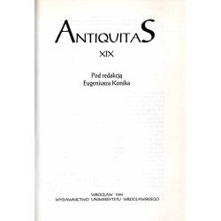 Acta Universitatis Wratislaviensis. Antiquitas. T.19 (1994)