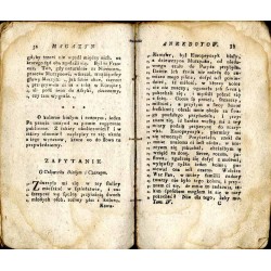 Magazyn anekdotow czyli Zbior rozmaitych powiesci, awantur, przypadków, ucinków, żartobliwych, dowcipnych, historycznych, moraln