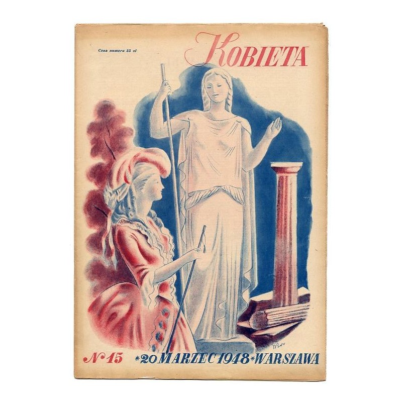 Kobieta. Tygodnik. 1948. Nr 15 (Marzec 1948) [Wacław Borowski]