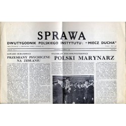 Sprawa. Dwutygodnik Polskiego Instytutu: "Miecz Ducha"  The Common Cause. Fortnightly of the Polish Section of the "Sword of th