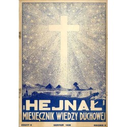 "Hejnał". Miesięcznik wiedzy duchowej. R. 10 (1938). Z. 8 (Sierpień 1938)