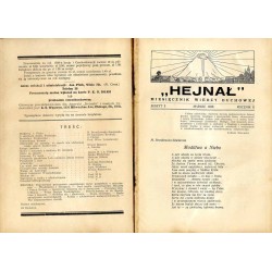 "Hejnał". Miesięcznik wiedzy duchowej. R. 10 (1938). Z. 3 (Marzec 1938)