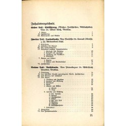 Schlesien. Ein Bücherverzeichnis und Führer zu Schlesiens Volk, Land und Leben. Im Auftrage der Stadtbibliothek und der Städt, V