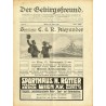 Der Gebirgsfreund. Zeitschrift des Oesterreichischen Gebirgsvereins. 26. Jahrgang (1915). Hefte 1-8 (I-XI 1915) [komplet]
