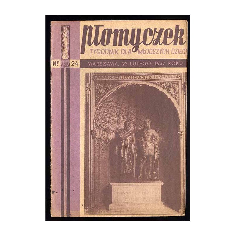 Płomyczek. Tygodnik dla młodszych dzieci. 1937. Nr 24 (23 lutego 1937)