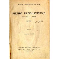 Piętno przekleństwa (tajemnicza ręka). Romans. T.1-2