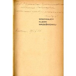 Winowajcy klęski wrześniowej