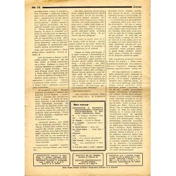 Zwrot. Prawo, prawda, praca. Tygodnik. R.1 (1937). Nr 11 (17 października 1937)