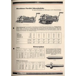 Spannwerkzeuge. Röhm-Gesellschaft Präzisionswerkzeugfabrik - Gegr. 1907, Zella-Mehlis (Thür.). Liste 161. [Katalog wyrobów]