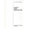 Nazwy miast Wielkopolski