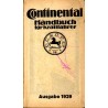 Continental. Handbuch für Kraftfahrer. Ausgabe 1929