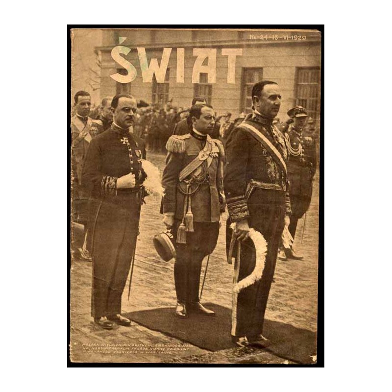 Świat. Pismo tygodniowe ilustrowane. R.24 (1929). Nr 24 (15 czerwca 1929)