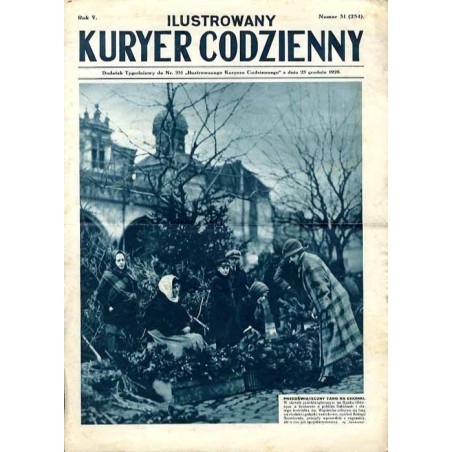 Ilustrowany Kurier Codzienny. Bezpłatny dodatek tygodniowy "Ilustrowanego Kuriera Codziennego" do nr 351. R.5 (1929). Nr 51 (254