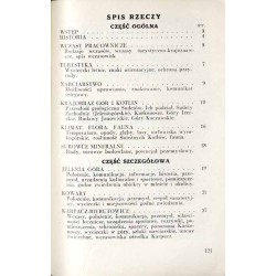 Sudety Zachodnie. Jeleniogórskie. Ilustrowany przewodnik wczasowy, turystyczny i uzdrowiskowy