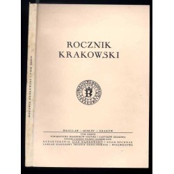 Rocznik Krakowski. T.37 (1965)