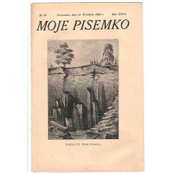 Moje Pisemko. R.27 (1929). Nr 38 (21 września 1929)