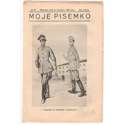 Moje Pisemko. R.27 (1929). Nr 38 (21 września 1929)