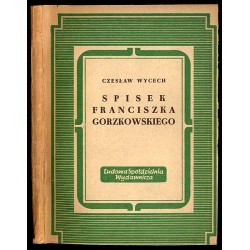 Spisek Franciszka Gorzkowskiego na tle ruchów społecznych w końcu XVIII wieku