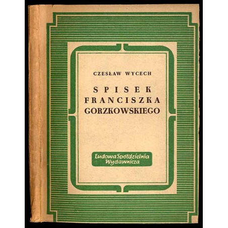 Spisek Franciszka Gorzkowskiego na tle ruchów społecznych w końcu XVIII wieku
