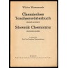 Chemisches Taschenwörterbuch deutsch-polnisch. Słownik Chemiczny niemiecko-polski