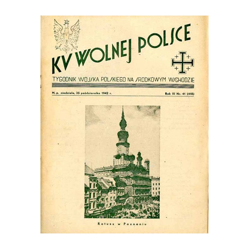 Ku Wolnej Polsce. Tygodnik Wojska Polskiego na Środkowym Wschodzie. R.3 (1942). Nr 41 (418) (25 października 1942) / ORP Kujawia
