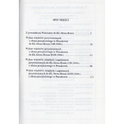 Z powstańczej Warszawy do KL Gross-Rosen