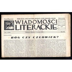 Wiadomości Literackie. Tygodnik. R.12 (1935). Nr 15 (595) (14 kwietnia 1935)